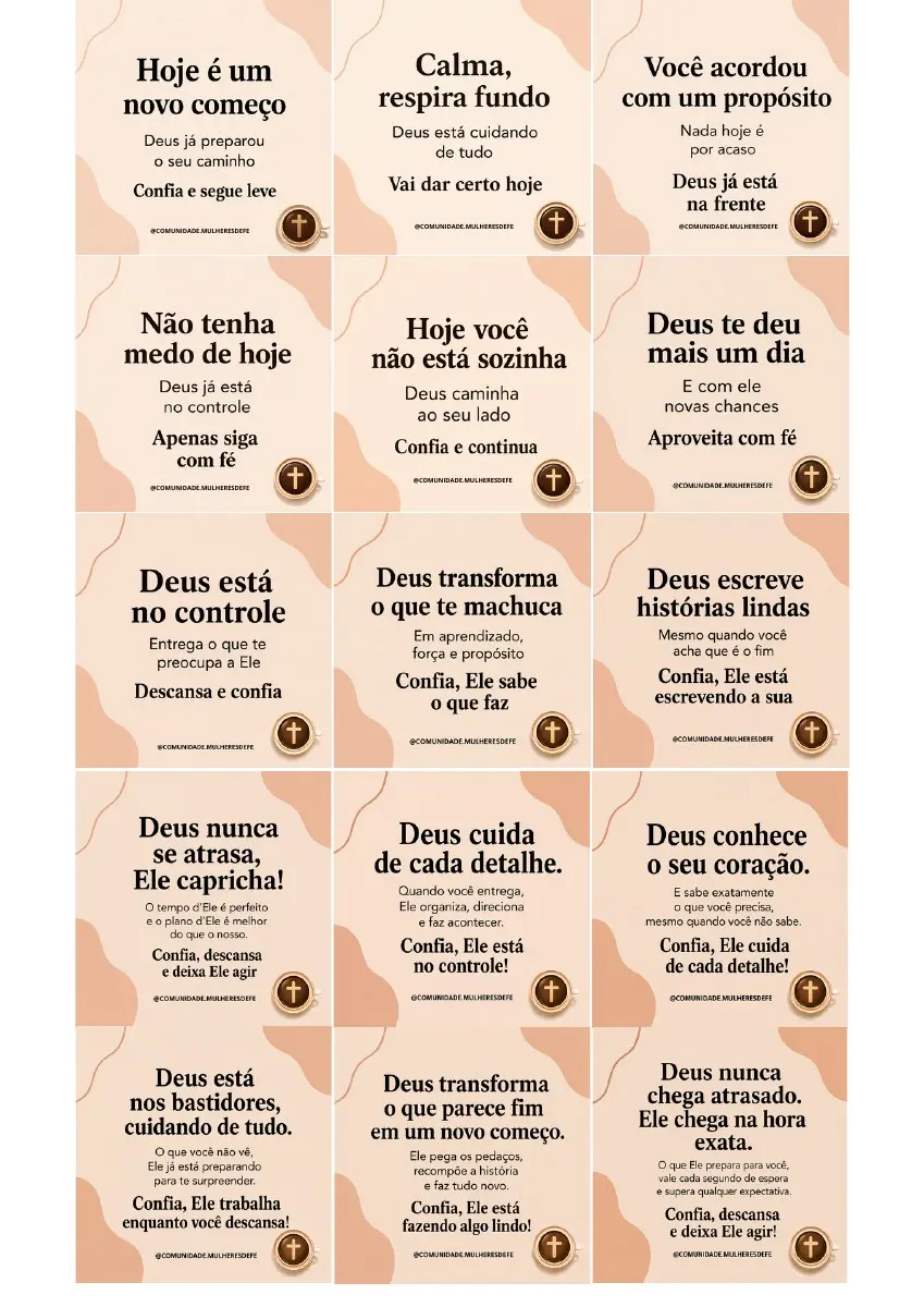 Mensajes de fe